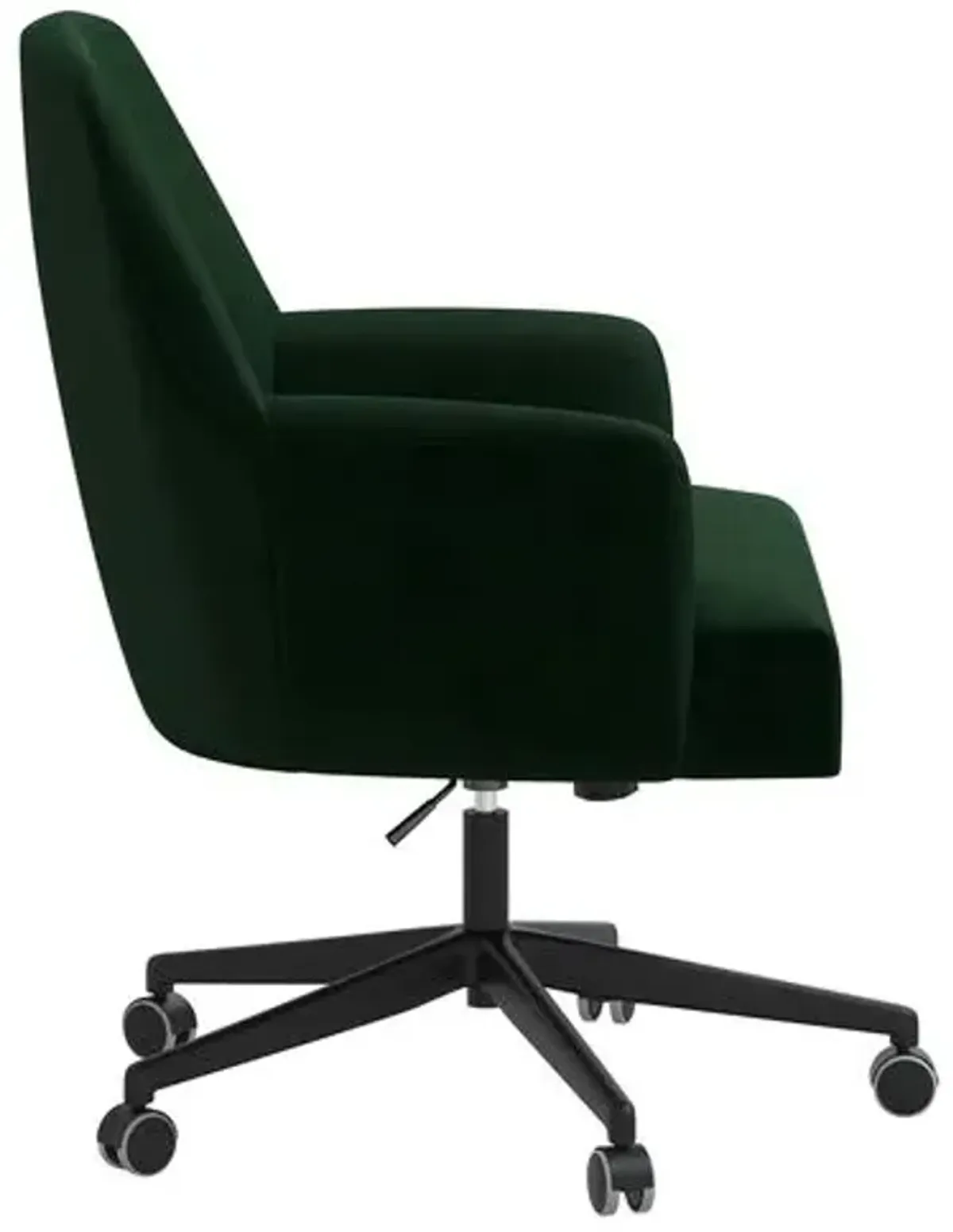 Darcy Desk Chair - Velvet - Green