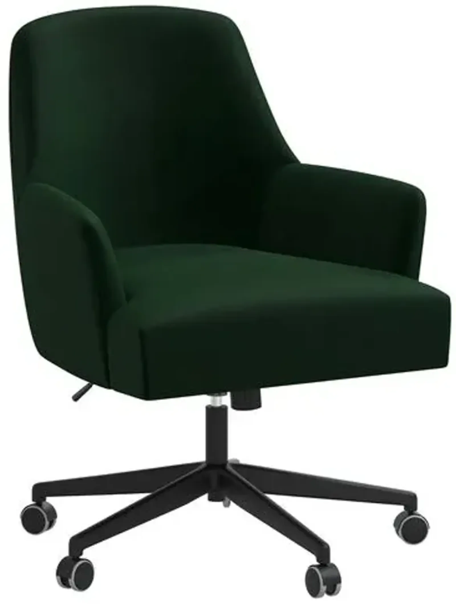 Darcy Desk Chair - Velvet - Green