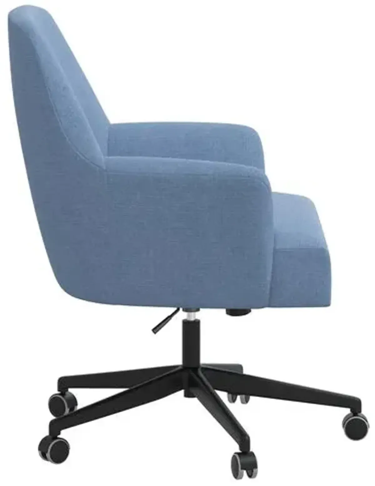 Darcy Desk Chair - Linen - Blue