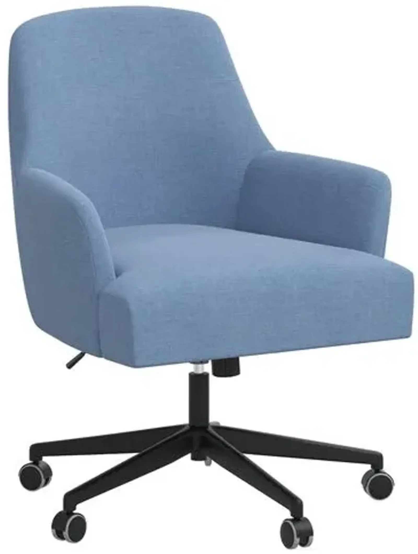 Darcy Desk Chair - Linen - Blue