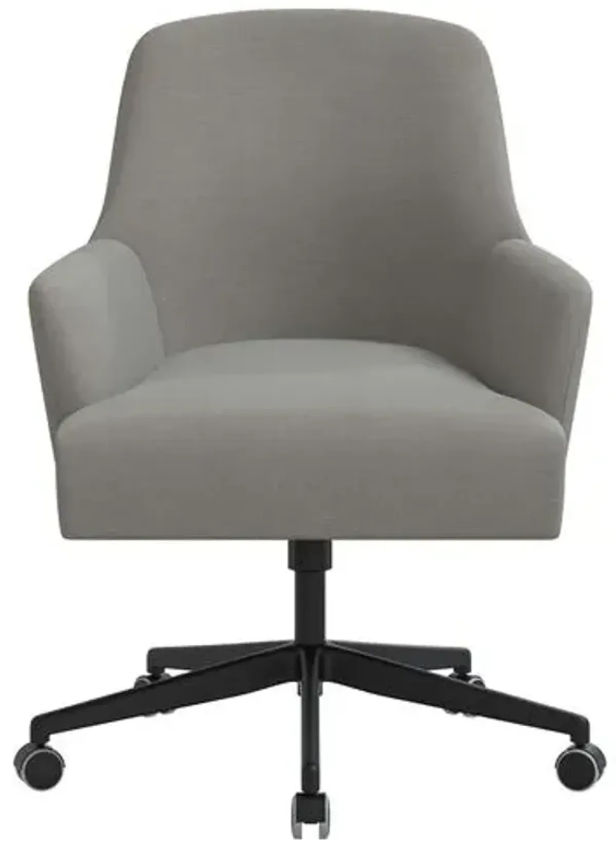 Darcy Desk Chair - Linen - Gray