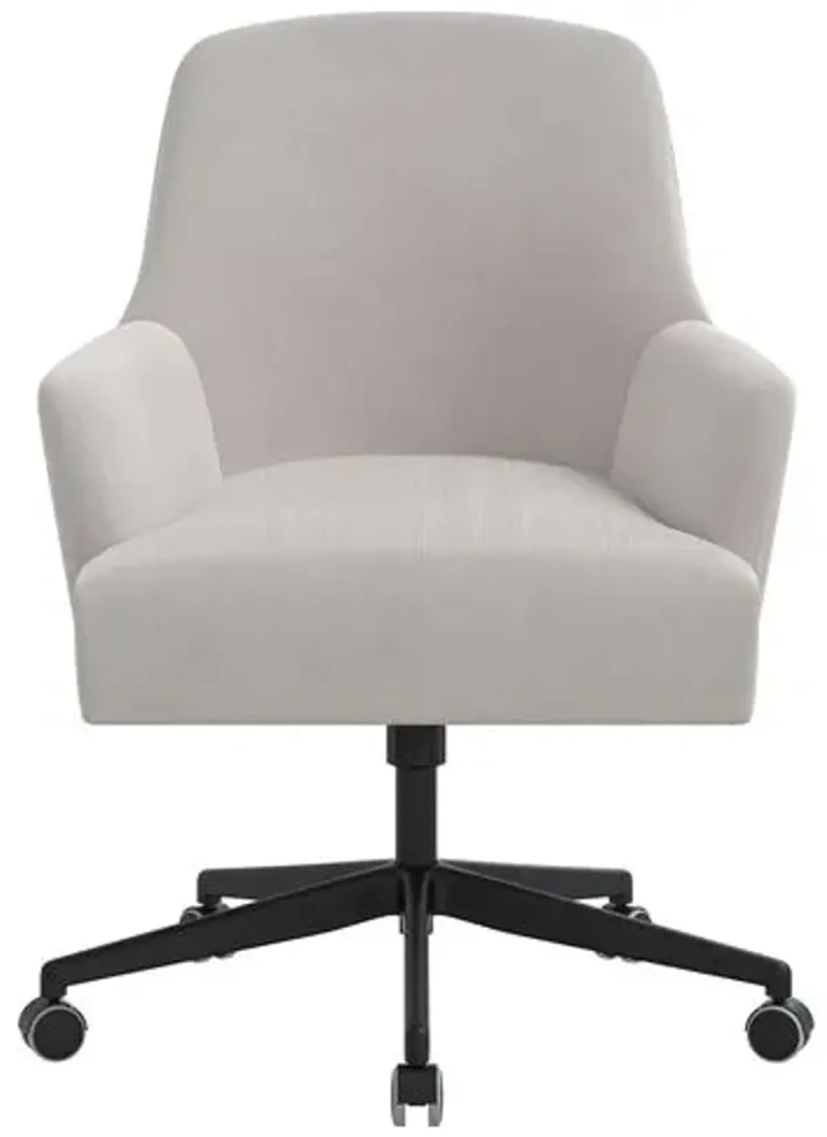 Darcy Desk Chair - Velvet - Gray