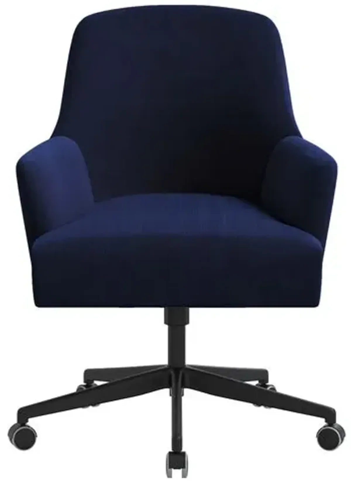 Darcy Desk Chair - Velvet - Blue