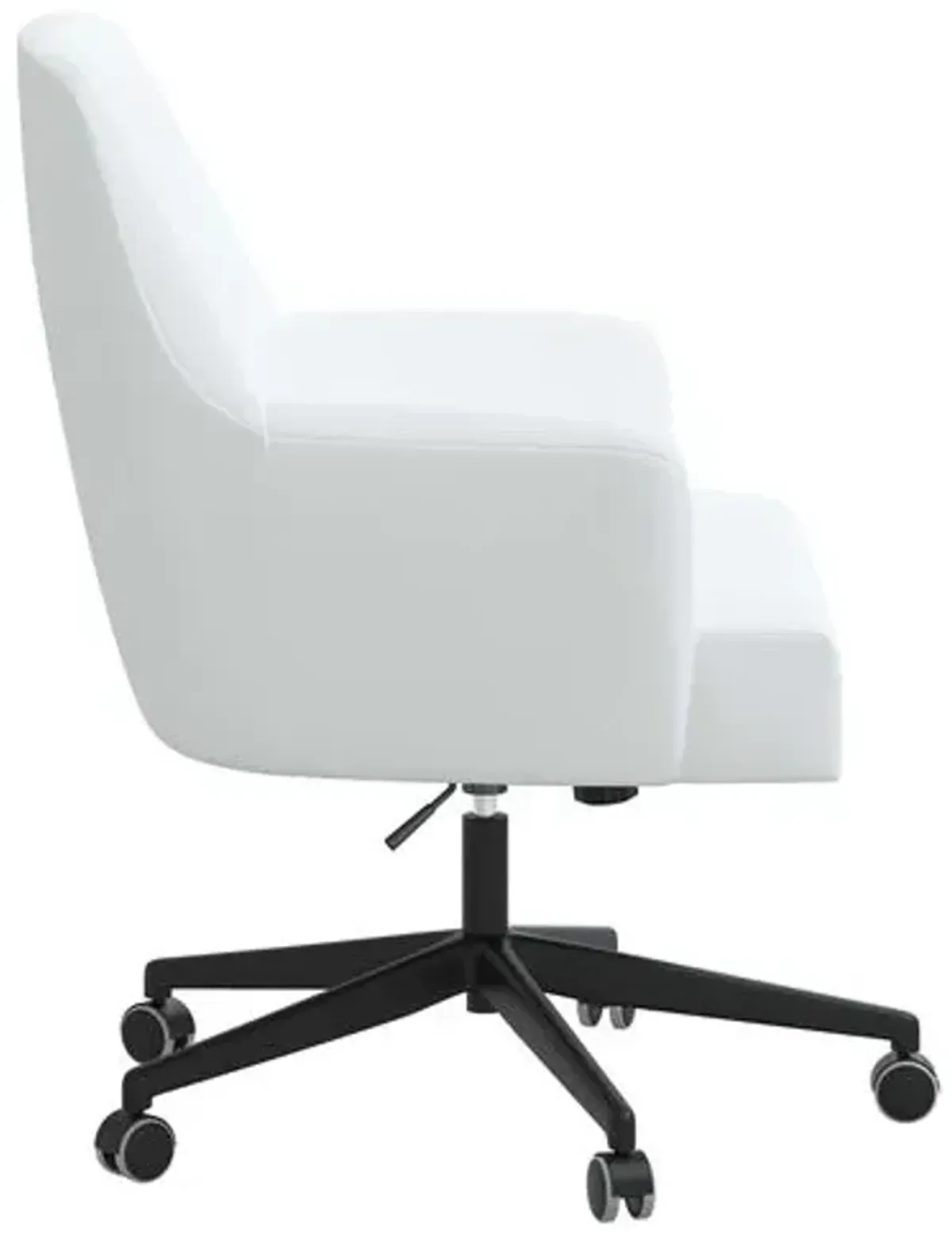 Darcy Desk Chair - Linen - White