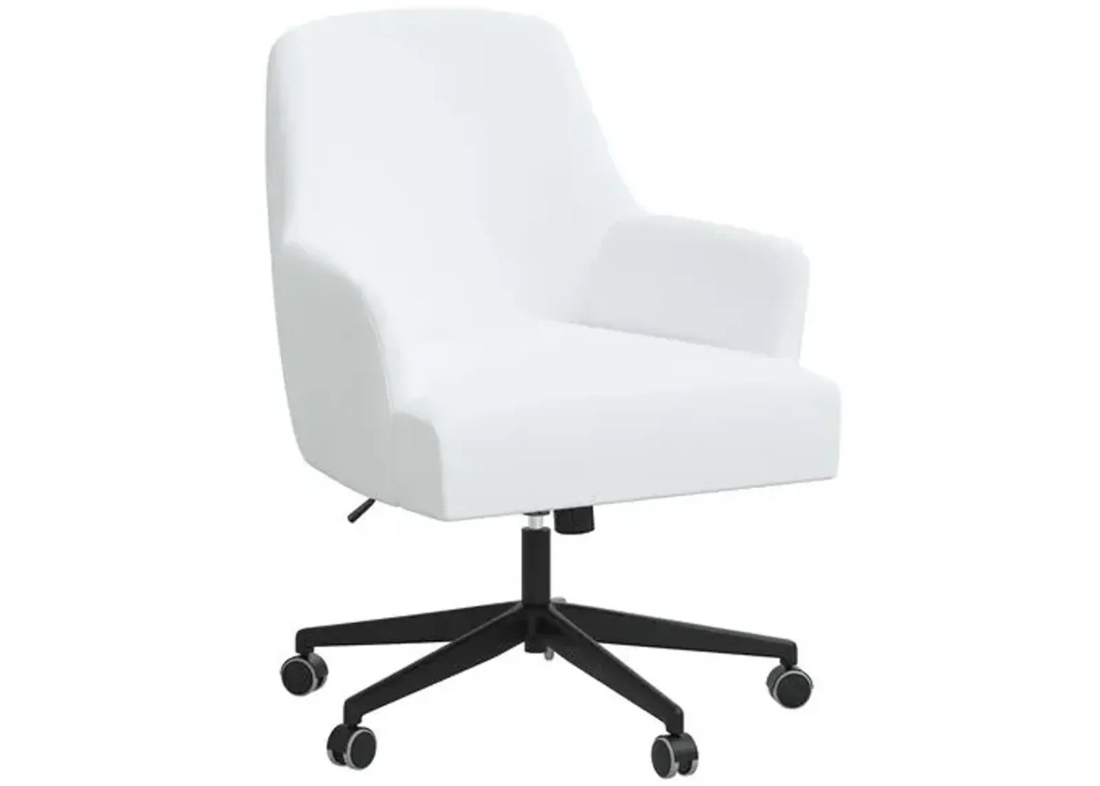 Darcy Desk Chair - Linen - White