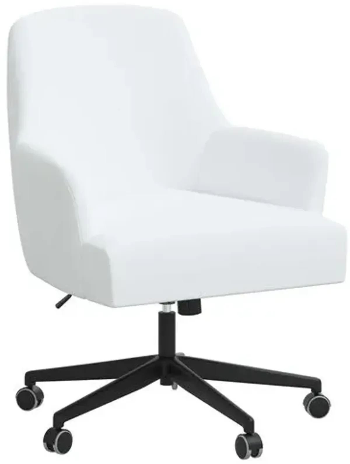 Darcy Desk Chair - Linen - White