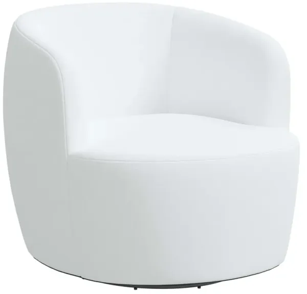 Chester Linen Swivel Chair
