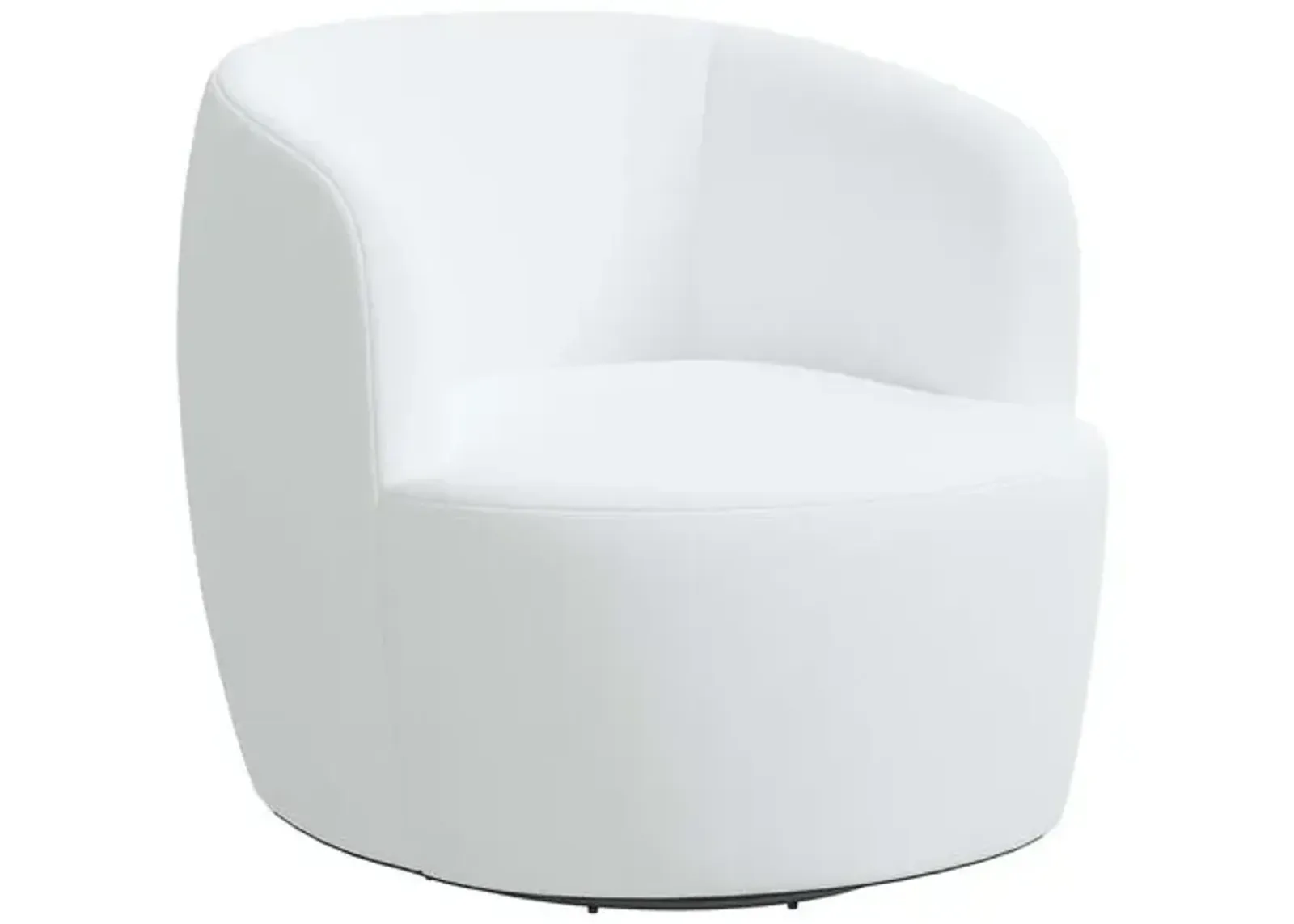 Chester Linen Swivel Chair