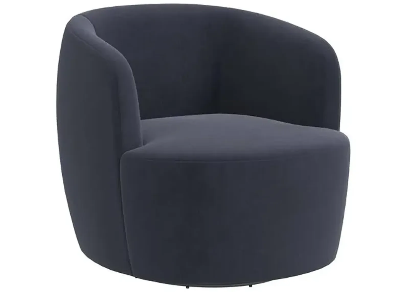 Chester Velvet Swivel Chair