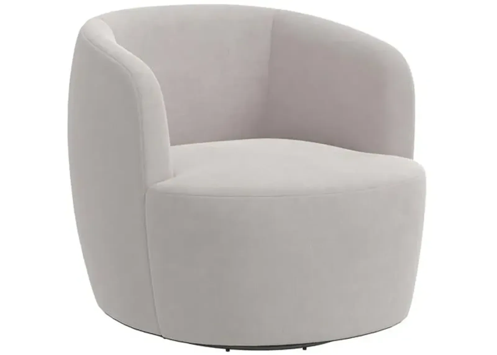 Chester Velvet Swivel Chair