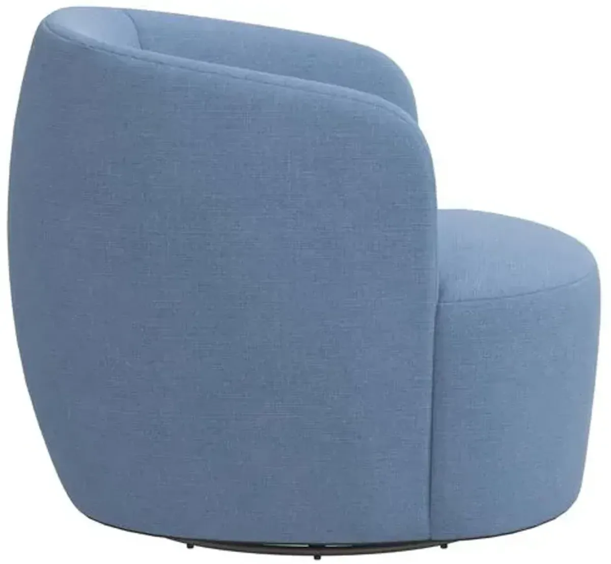 Chester Linen Swivel Chair