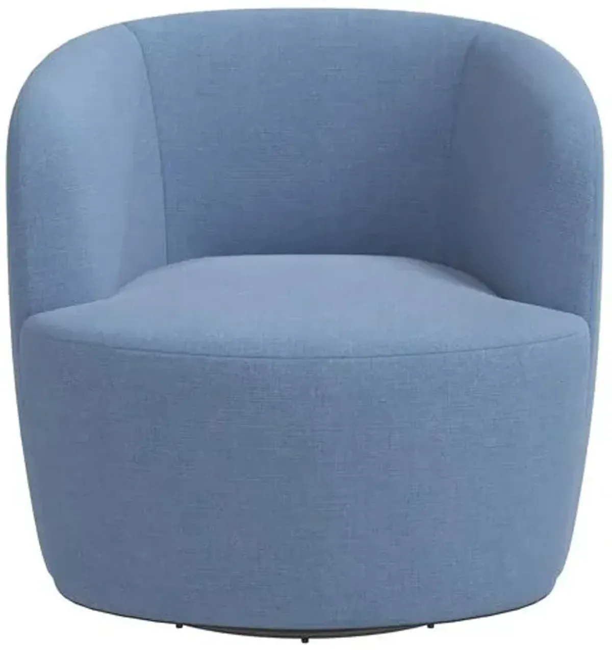 Chester Linen Swivel Chair