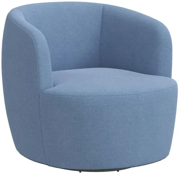Chester Linen Swivel Chair
