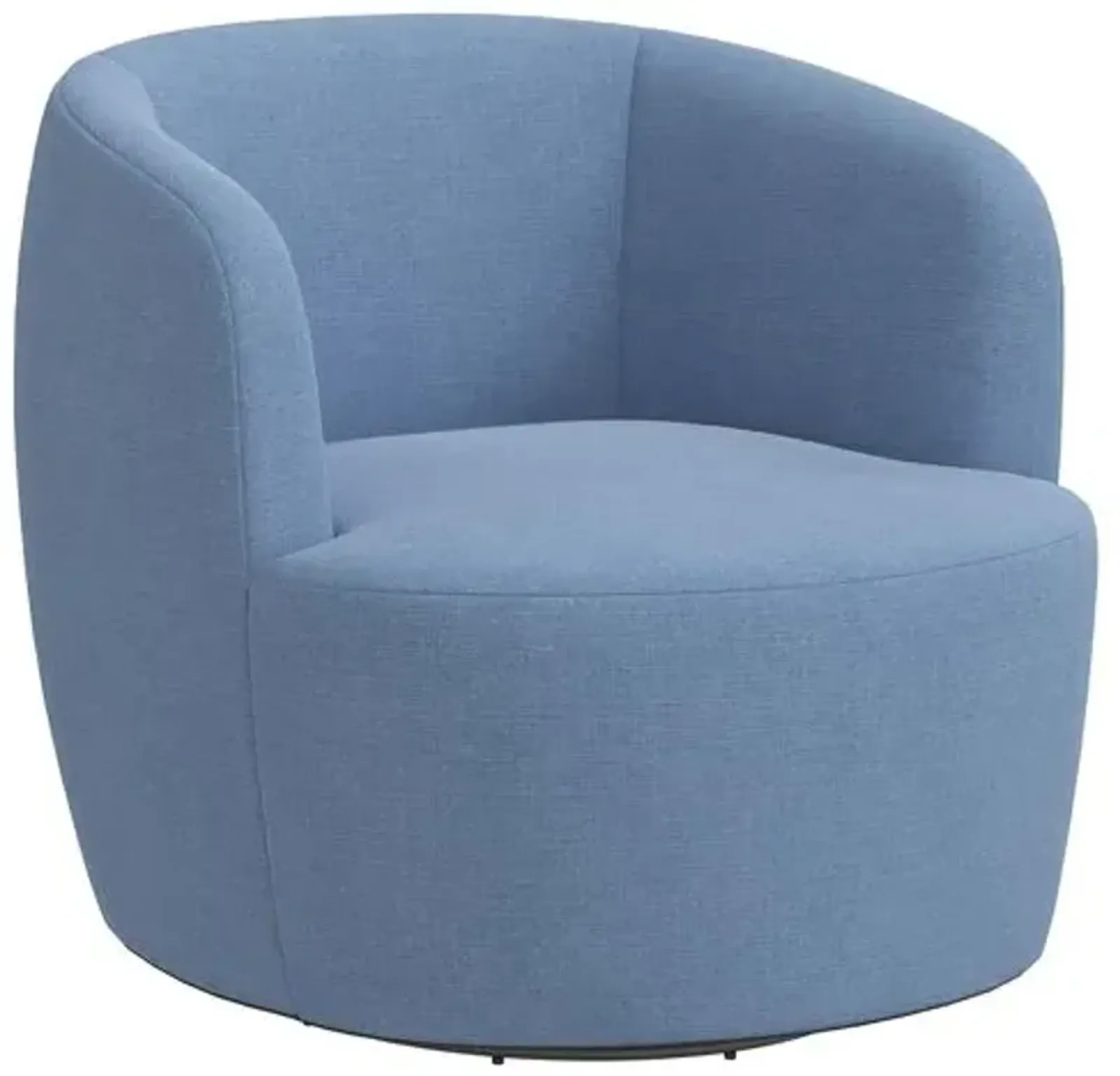 Chester Linen Swivel Chair