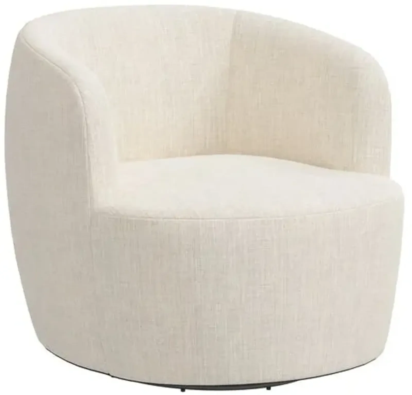 Chester Linen Swivel Chair