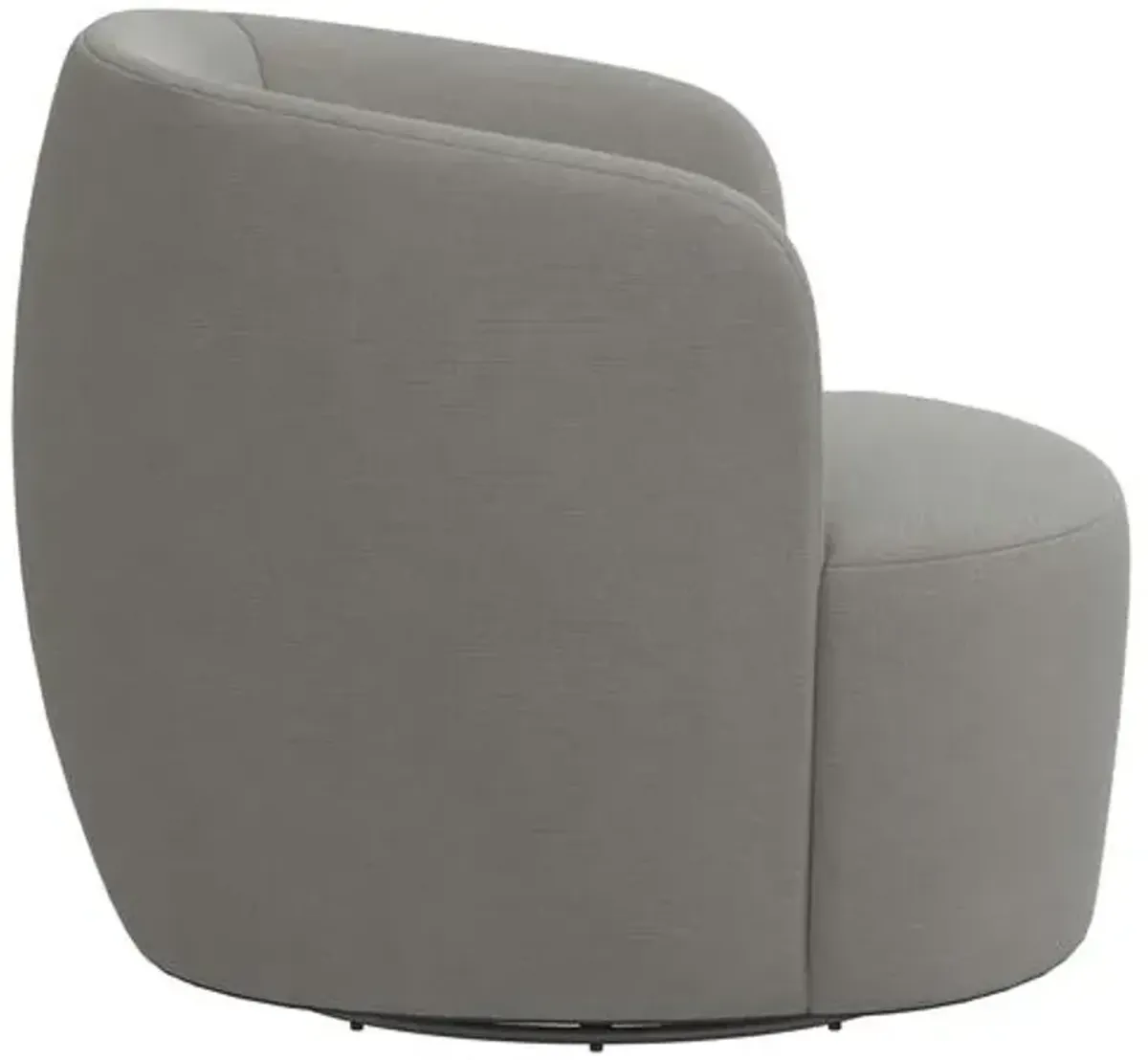 Chester Linen Swivel Chair