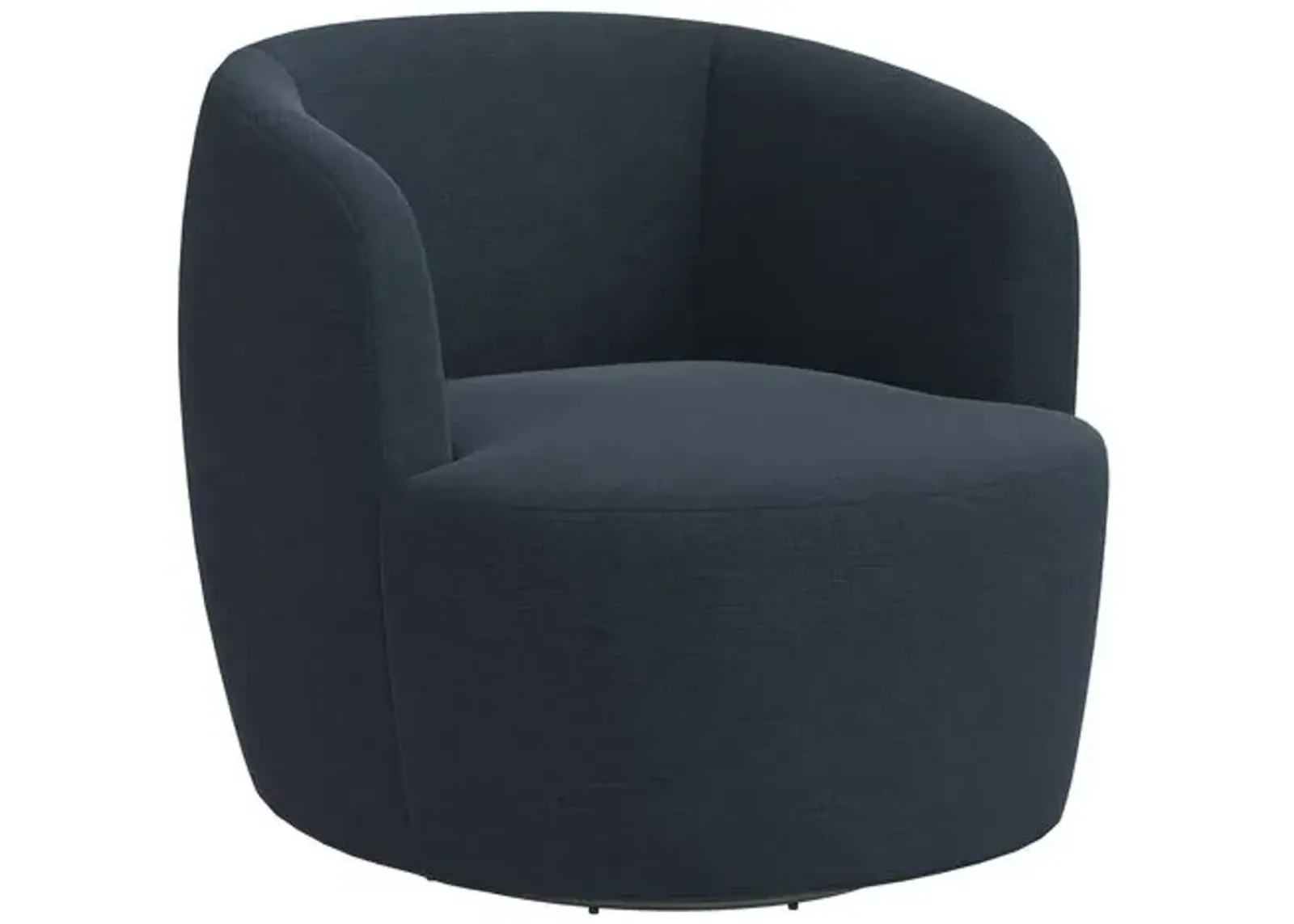 Chester Linen Swivel Chair