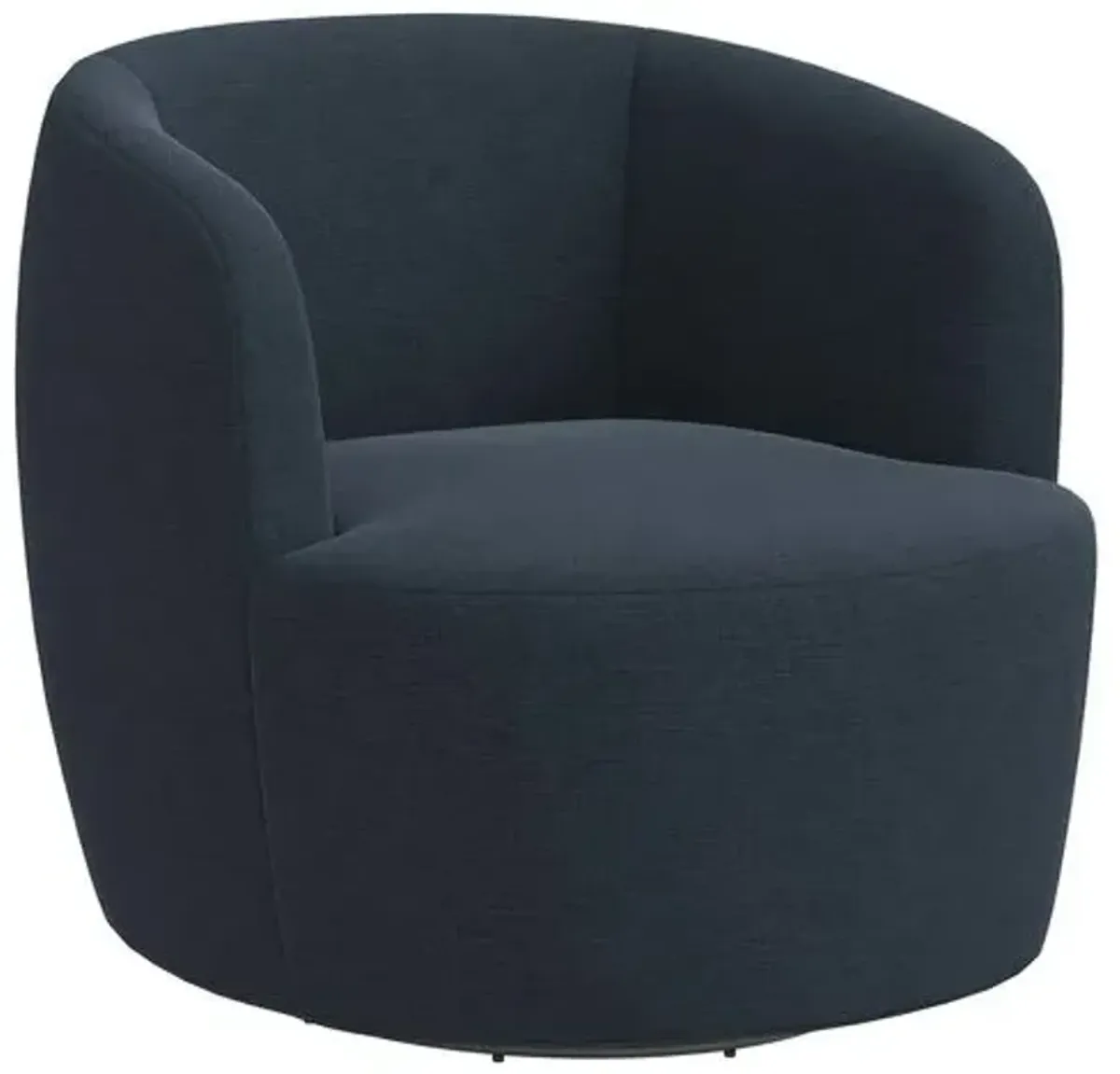 Chester Linen Swivel Chair