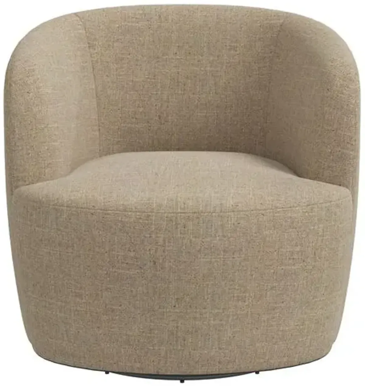 Chester Linen Swivel Chair