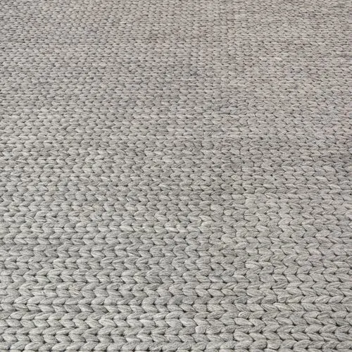 Arlow handwoven flat-weave Rug - Dark Gray - Exquisite Rugs - Gray