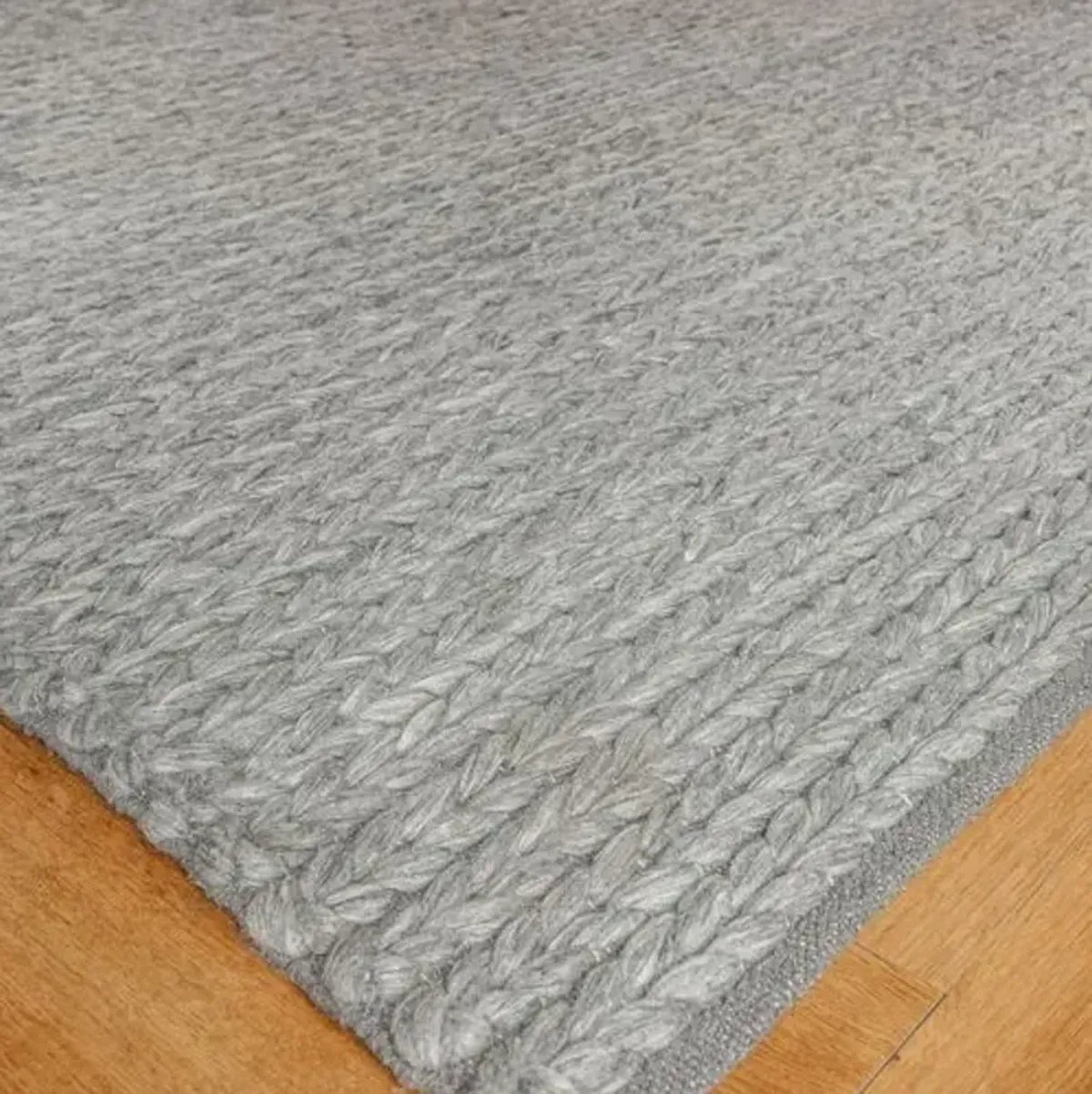 Arlow handwoven flat-weave Rug - Dark Gray - Exquisite Rugs - Gray