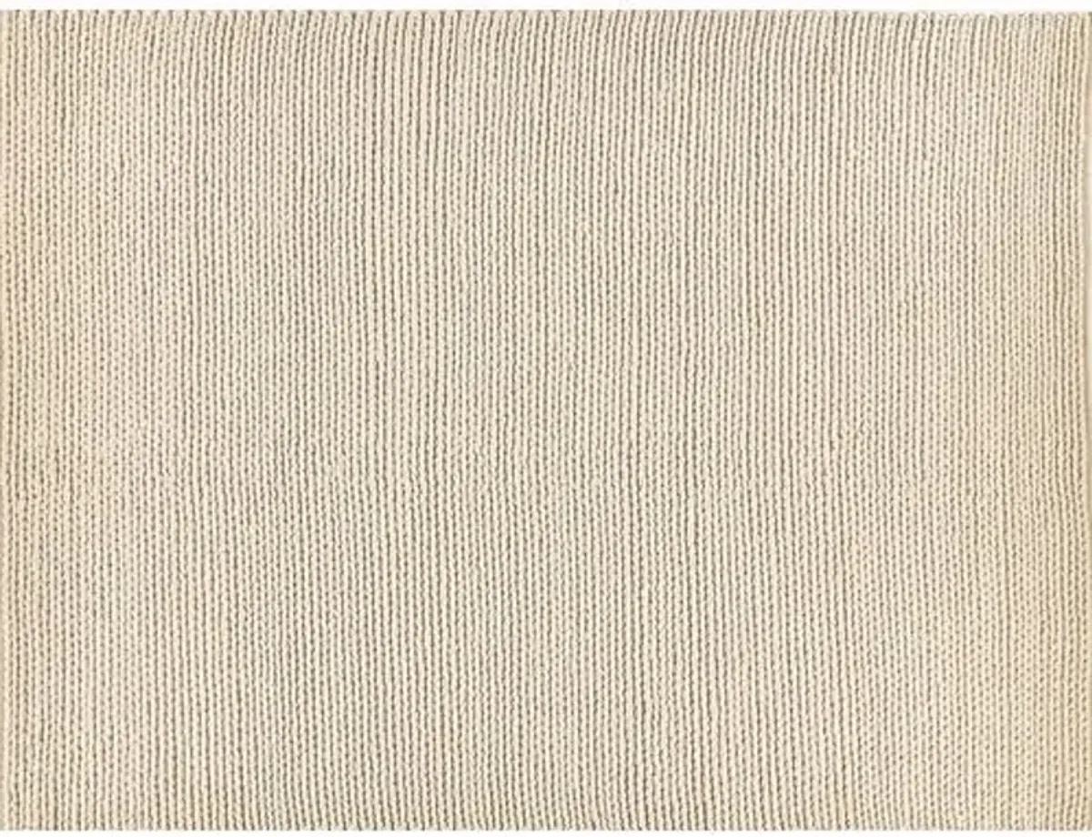 Arlow handwoven flat-weave Rug - Ivory - Exquisite Rugs - Ivory