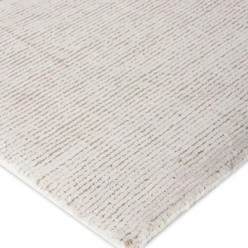 Duo hand-loomed Rug - White/Beige - Exquisite Rugs - Handcrafted - Beige