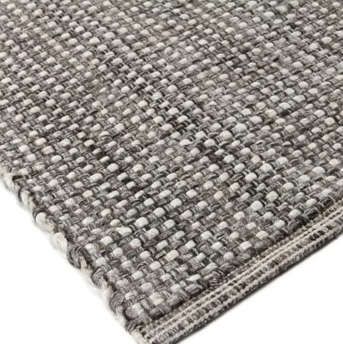 Ferrus handwoven flat-weave Rug - Gray/Brown - Exquisite Rugs - Handcrafted - Gray