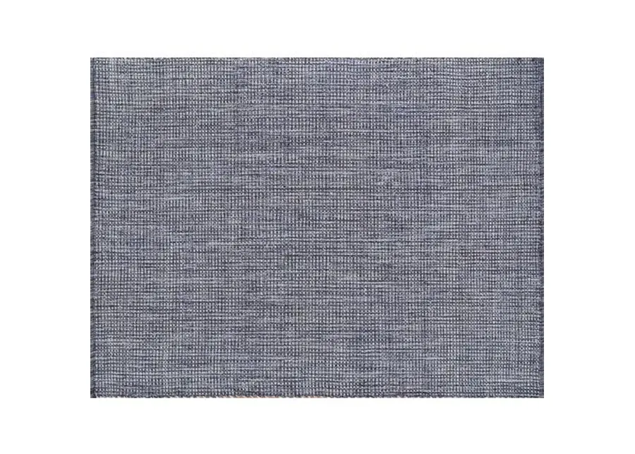 Ferrus handwoven flat-weave Rug - Blue/Ivory - Exquisite Rugs - Handcrafted - Blue