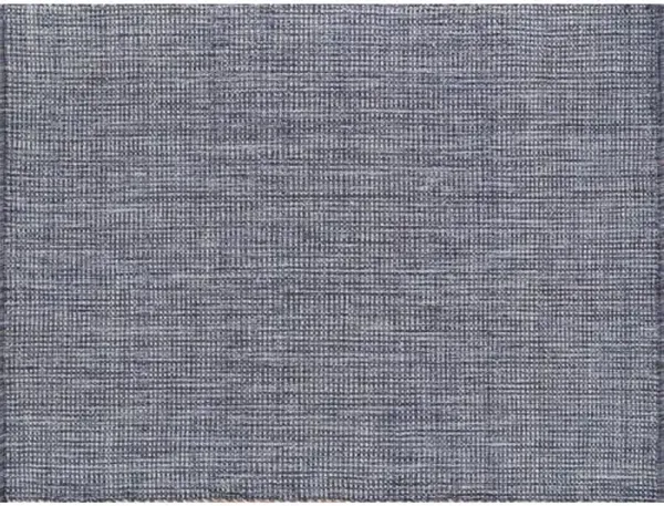Ferrus handwoven flat-weave Rug - Blue/Ivory - Exquisite Rugs - Handcrafted - Blue