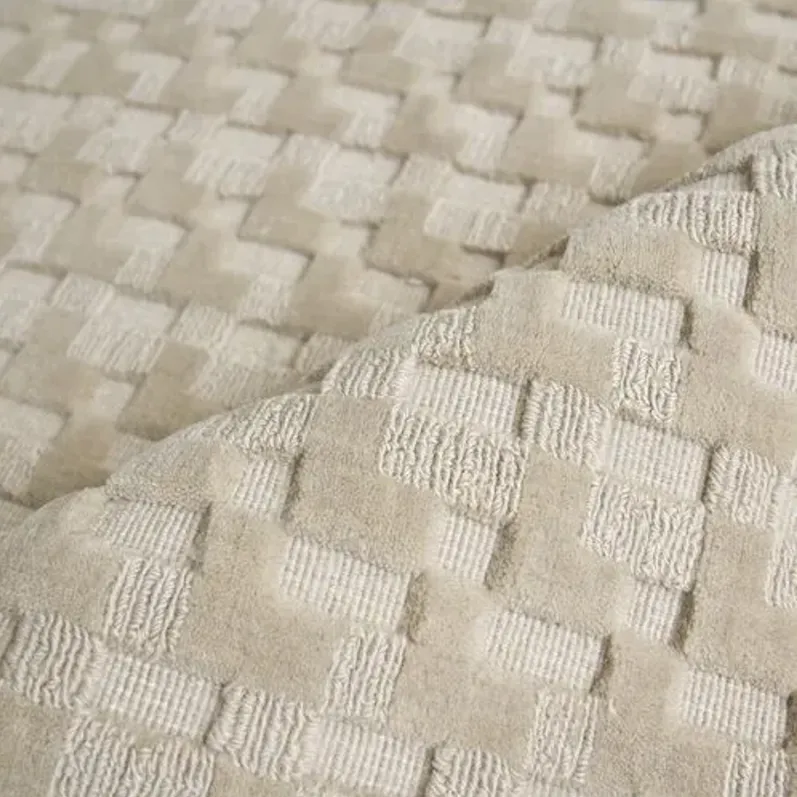 Monroe hand-loomed Rug - Beige - Exquisite Rugs - Handcrafted - Beige