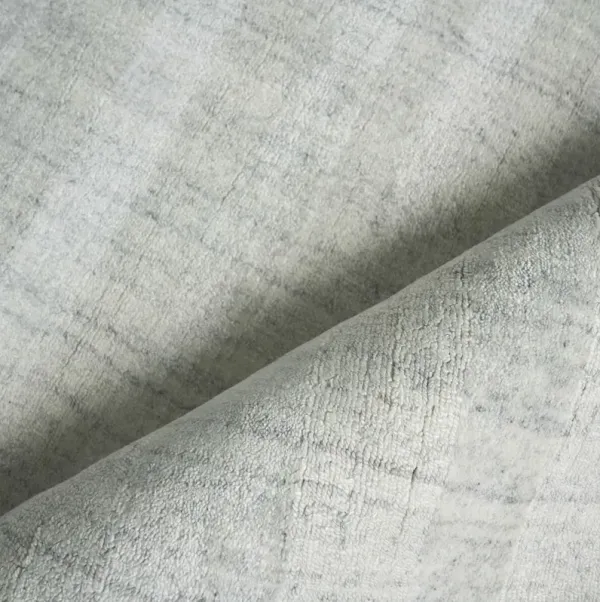 Robin Stripe hand-loomed Rug, Ivory/Gray