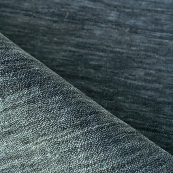 Roche hand-loomed Rug, Dark Blue