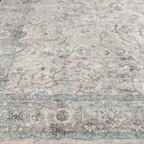 Tuscany hand-loomed Rug - Beige/Blue - Exquisite Rugs - Handcrafted - Blue