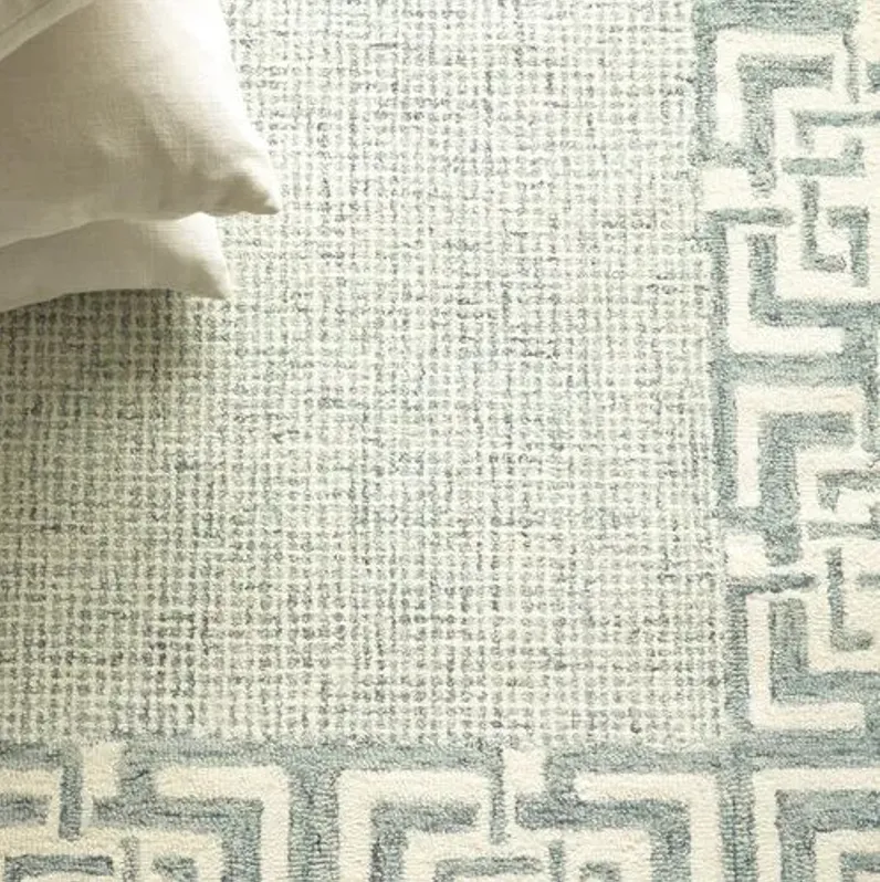 Caprice hand-tufted Rug - Aqua - Exquisite Rugs - Handcrafted - Green - Green