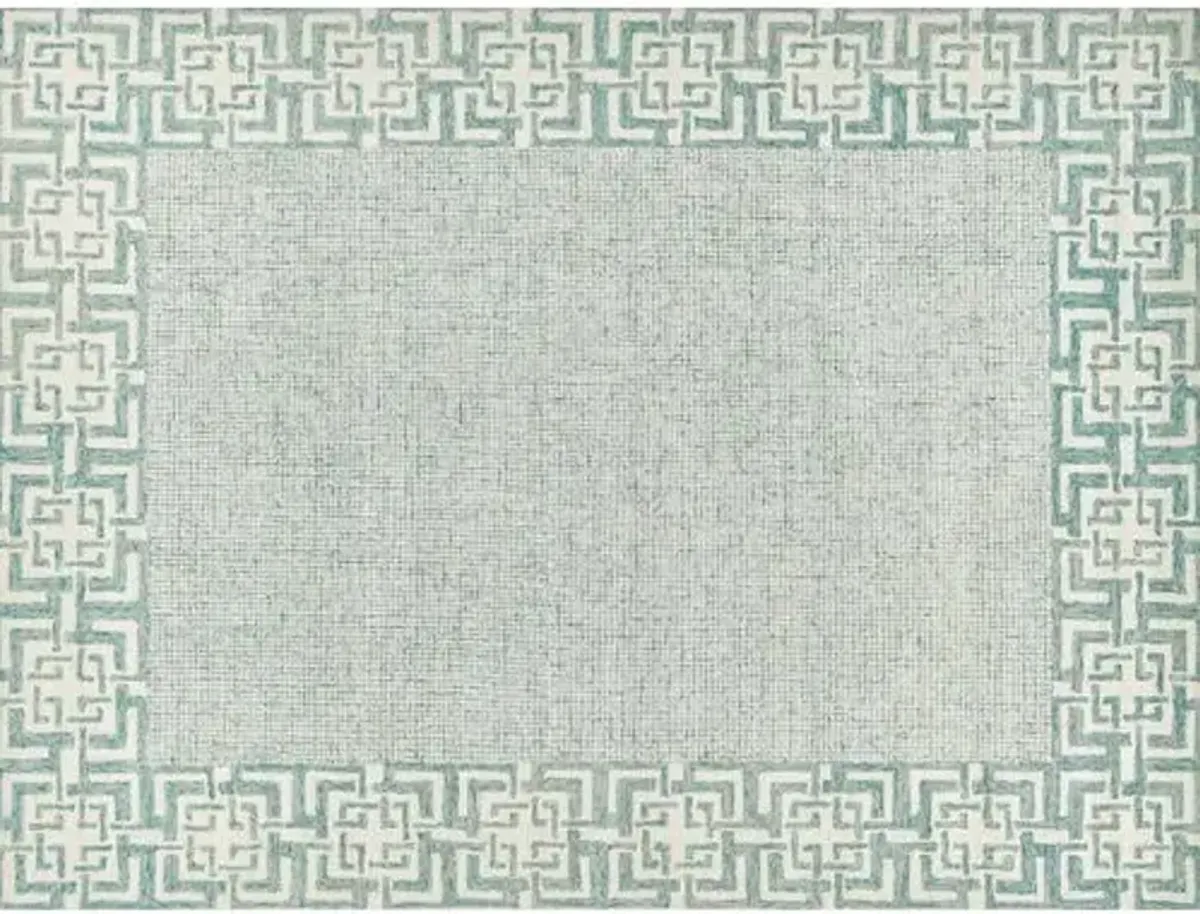 Caprice hand-tufted Rug - Aqua - Exquisite Rugs - Handcrafted - Green - Green