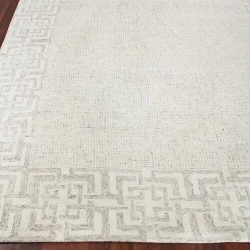 Caprice hand-tufted Rug - Taupe/Ivory - Exquisite Rugs - Handcrafted - Ivory