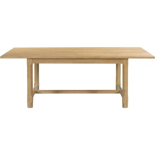 Forever Oak Extension Dining Table - Limewash - Lauren Liess