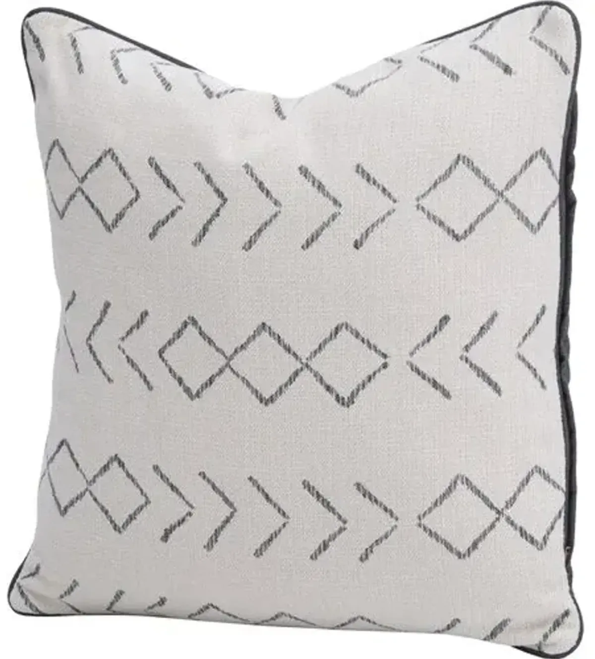 Sedona Outdoor Pillow - Charcoal