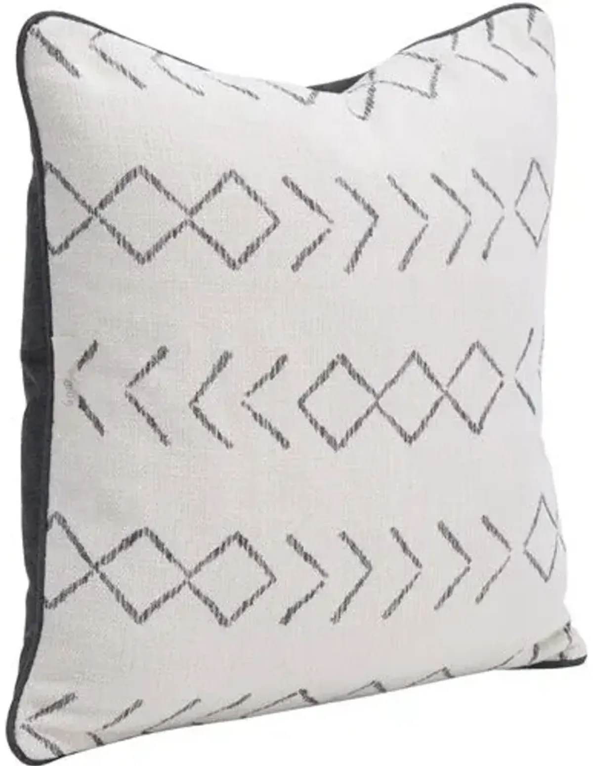 Sedona Outdoor Pillow - Charcoal