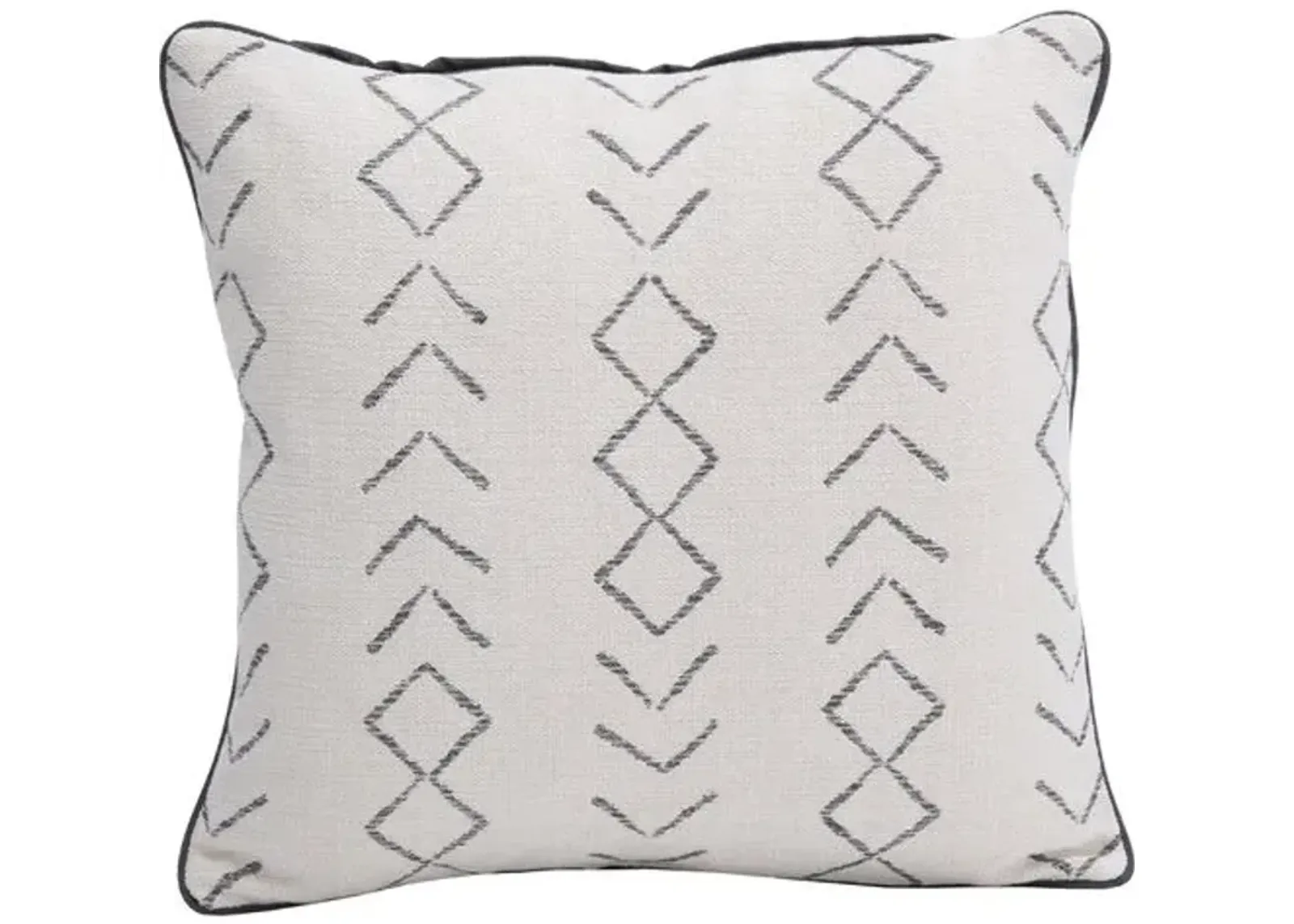 Sedona Outdoor Pillow - Charcoal