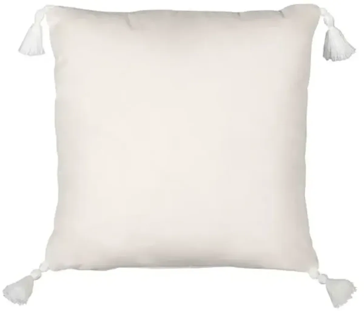 Nora Spot Outdoor Pillow - Green/White