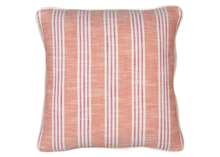 Quogue Outdoor Pillow - Coral/Pink