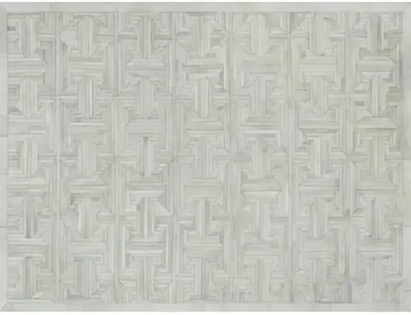 Natural Hide Cowhide hand-tufted Rug - Cream - Exquisite Rugs - Handcrafted - Ivory - Ivory