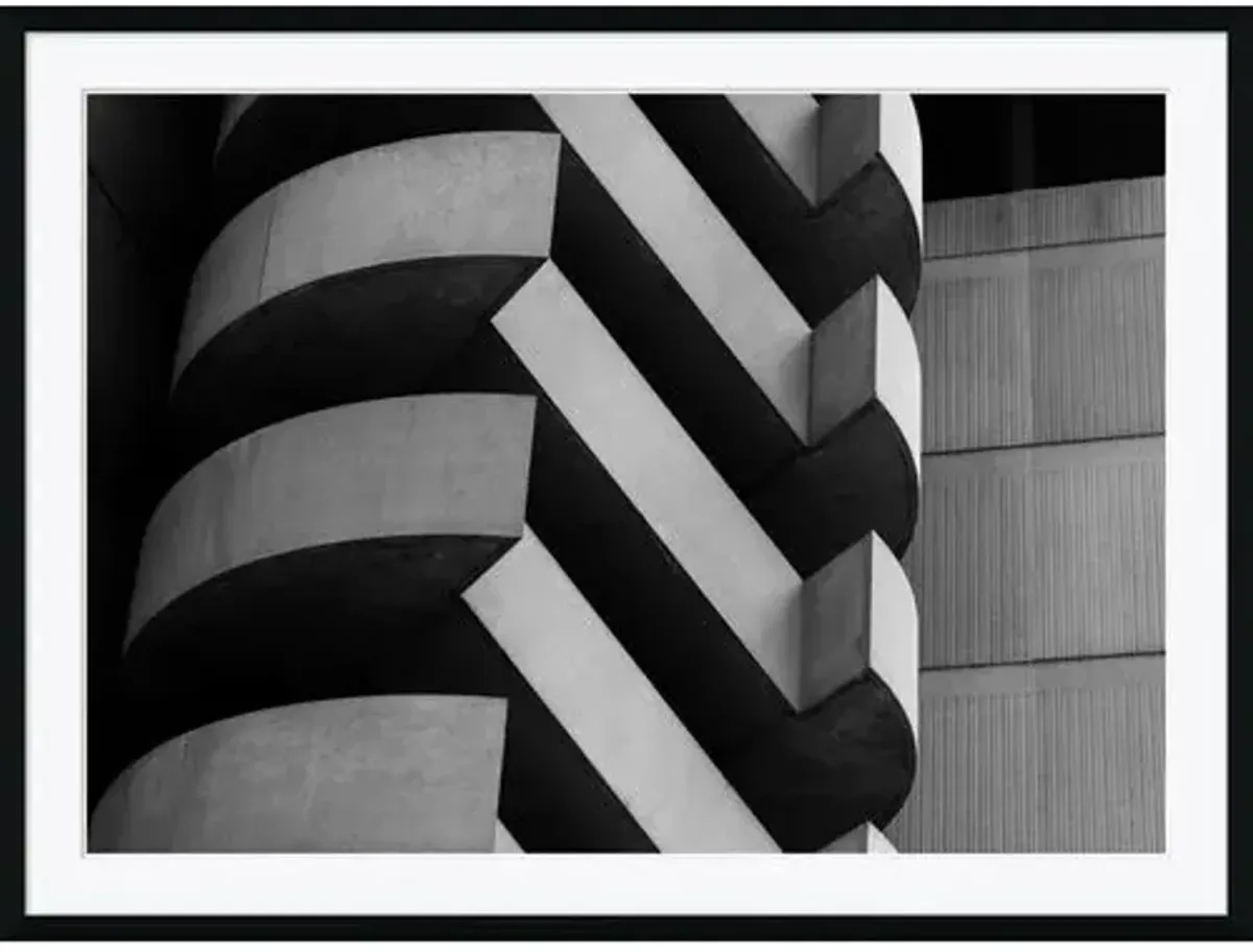 Brutalist Architecture IV - Olivia Song - Black