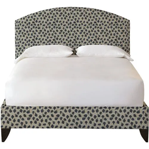 Trinka Upholstered Bed - Blue