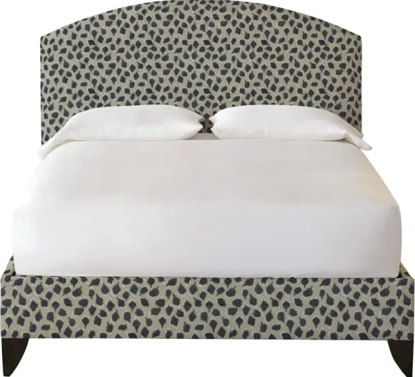 Trinka Chenille Velvet Upholstered Bed