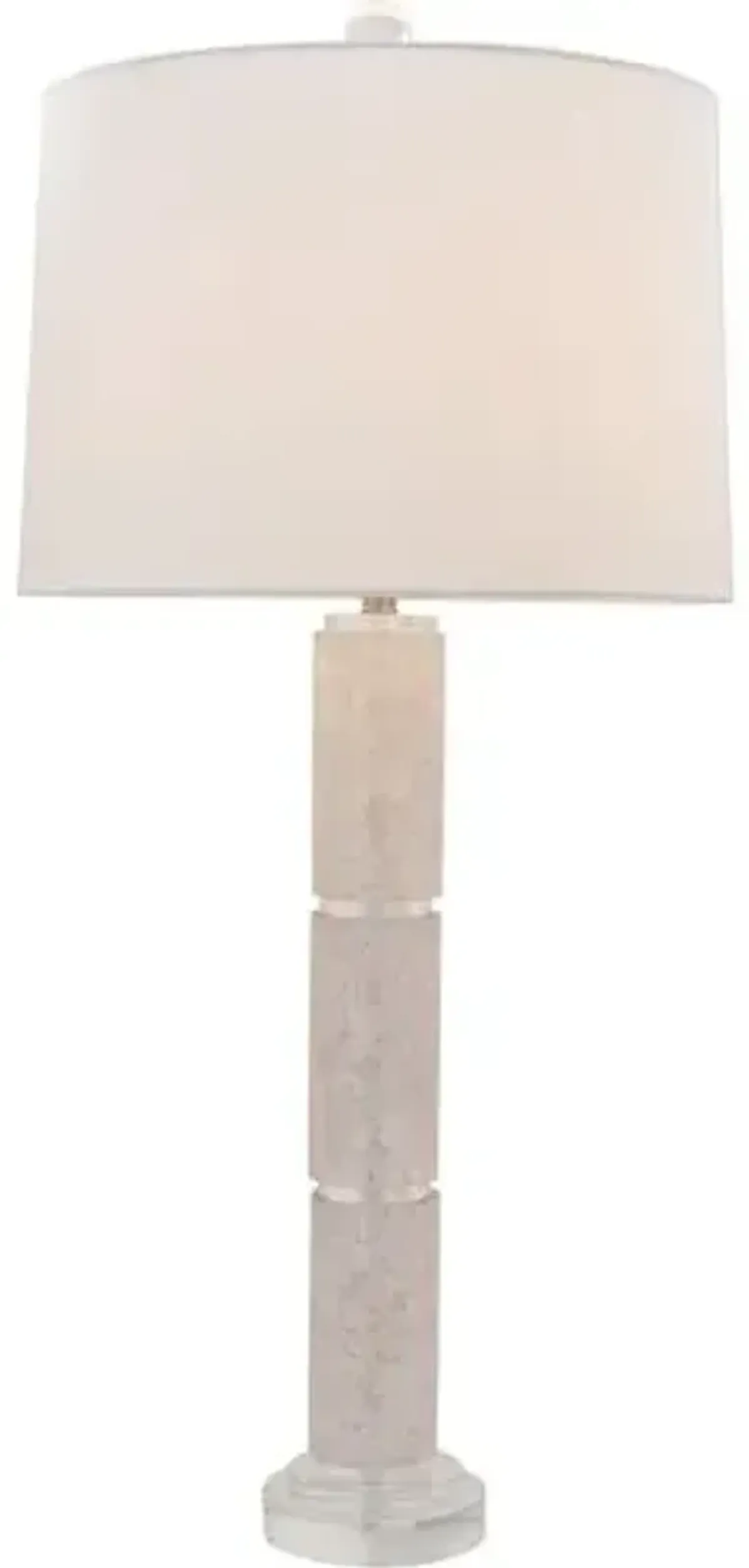 Madison Quartz Table Lamp - White - Port 68