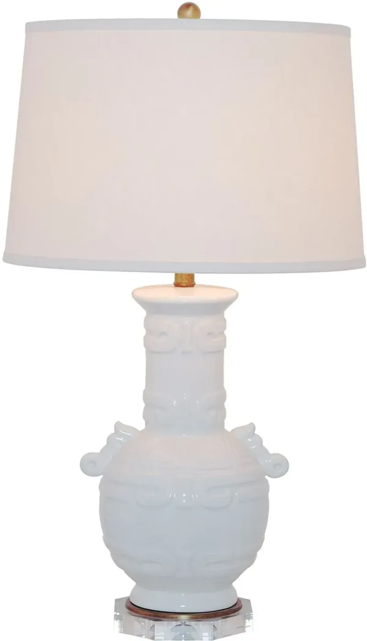 Dynasty Table Lamp - White - Port 68