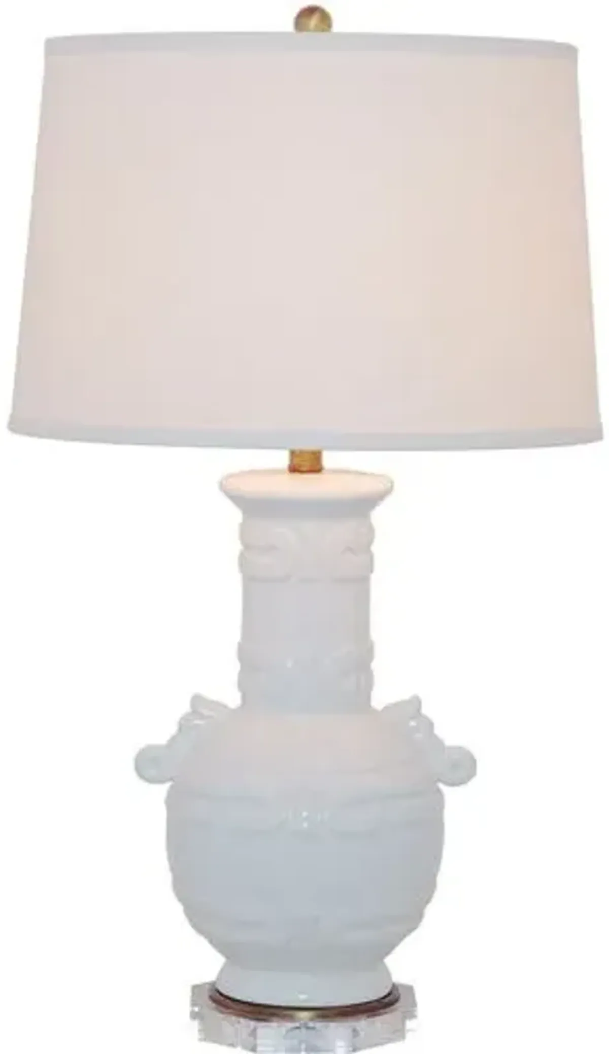 Dynasty Table Lamp - White - Port 68